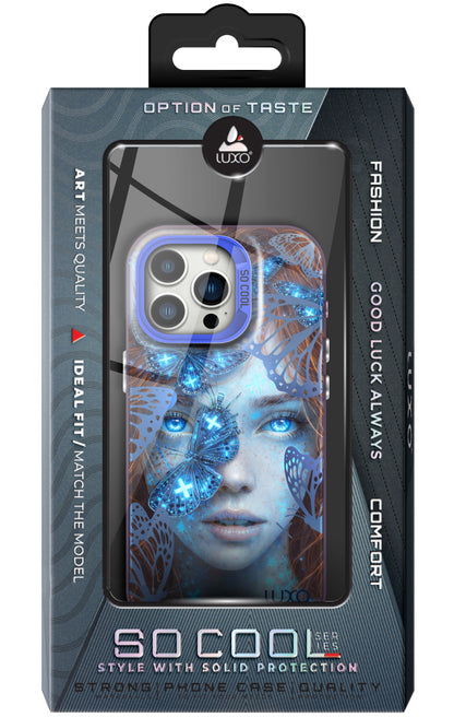 Maska za Samsung Galaxy A54 A546, LUXO So CooL, ArcadiA Butterfly Girl, Višebojna