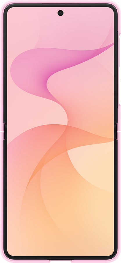 Maska za Samsung Galaxy Z Flip8 F776, Silikonski Prsten Magnet, Roza EF-EF776CVEGWW