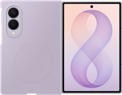 Maska za Samsung Galaxy Z Fold8 F971, Silicone Magnet Case, Ljubičasta EF-EF971CVEGWW