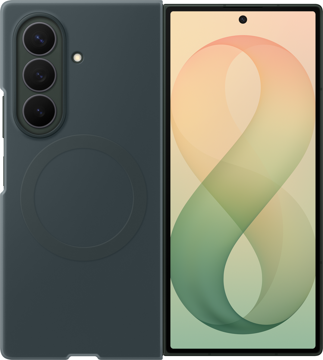 Maska za Samsung Galaxy Z Fold8 Ultra F976, Silicone Magnet Case, Zelena EF-EF976CGEGWW