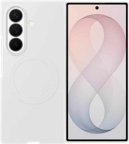 Maska za Samsung Galaxy Z Fold8 Ultra F976, Silicone Magnet Case, Bijela EF-EF976CWEGWW