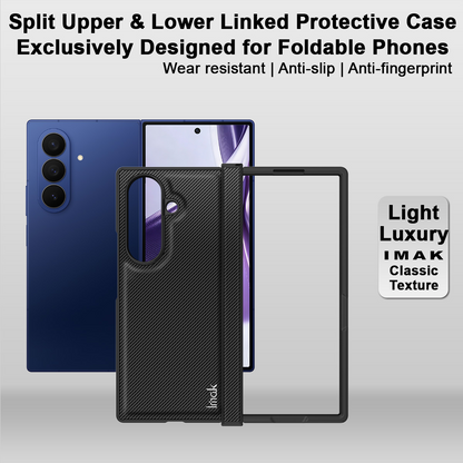 Maska za Samsung Galaxy Z Fold8 Ultra F976, Imak, Karbon, Crna