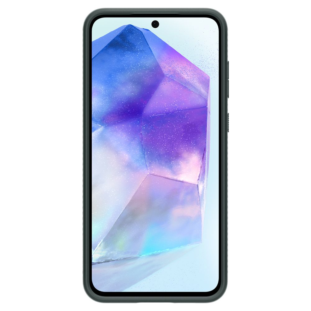 Futrola za Samsung Galaxy A55 5G A556, Spigen, Liquid Air, Zelena ACS07527