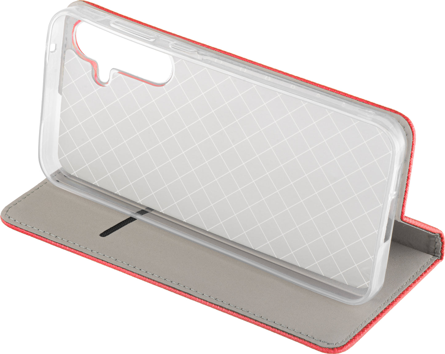 Futrola za Samsung Galaxy A17 4G / A17 5G, OEM, Smart Magnet, Crvena