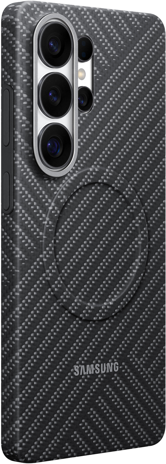 Futrola za Samsung Galaxy S26 Ultra S948, Carbon Magnet Case, Siva EF-KS948SSEGWW