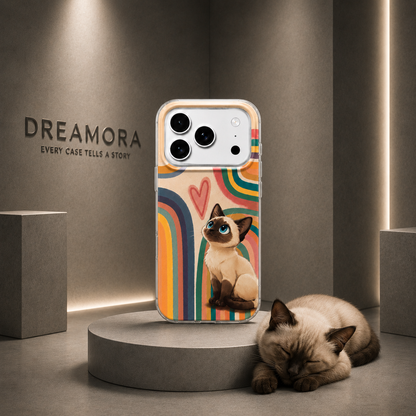 Maska za Samsung Galaxy A07 5G A076 / A07 4G A075, Perfect Case, Dreamora Kitty, Višebojna