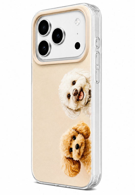 Maska za Samsung Galaxy A07 / A07 4G A075, Perfect Case, Dreamora Poodle, Višebojna