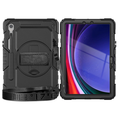 Futrola za Samsung Galaxy Tab S10 Lite / Tab S10 FE / Tab S9 FE / Tab S9, Tech-Protect, Solid360, Crna