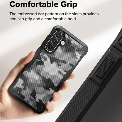 Futrola za Samsung Galaxy A56 A566 / A36 A366, Ringke, Fusion X Camo, Crna