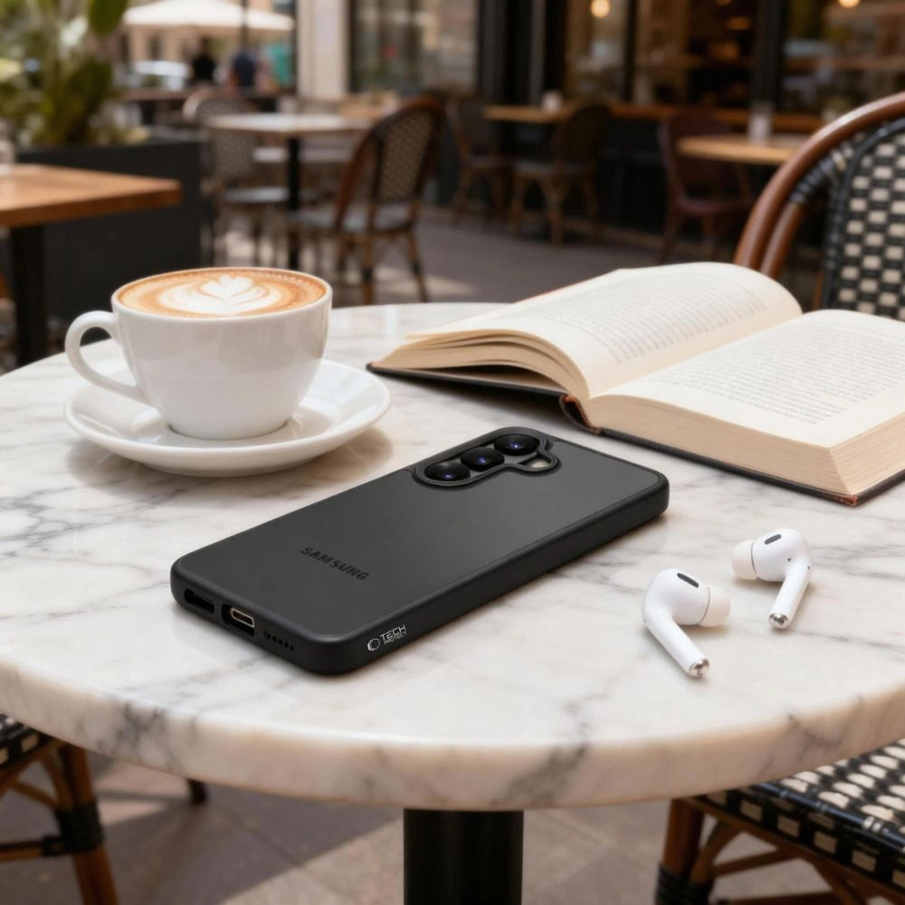 Maska za Samsung Galaxy A57 5G, Tech-Protect, Magmat, Crna Mat
