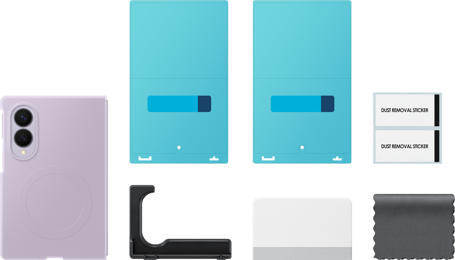 Maska za Samsung Galaxy Z Fold8 F971, Silicone Magnet Case, Ljubičasta EF-EF971CVEGWW