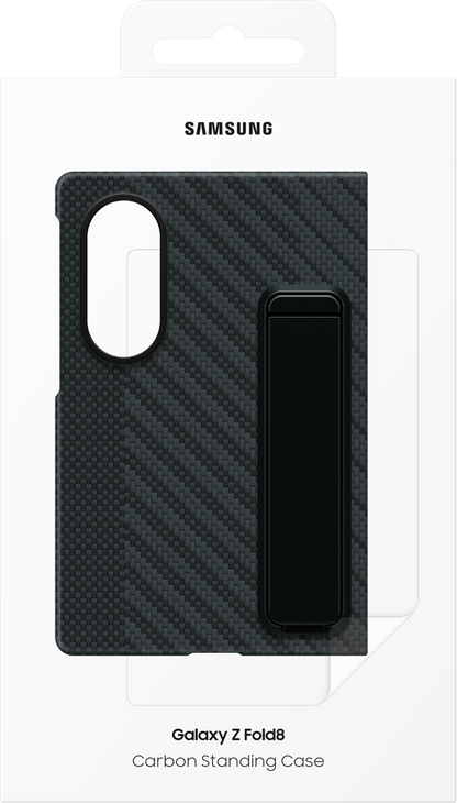 Maska za Samsung Galaxy Z Fold8 F971, Carbon Standing, Crna EF-XF971SBEGWW