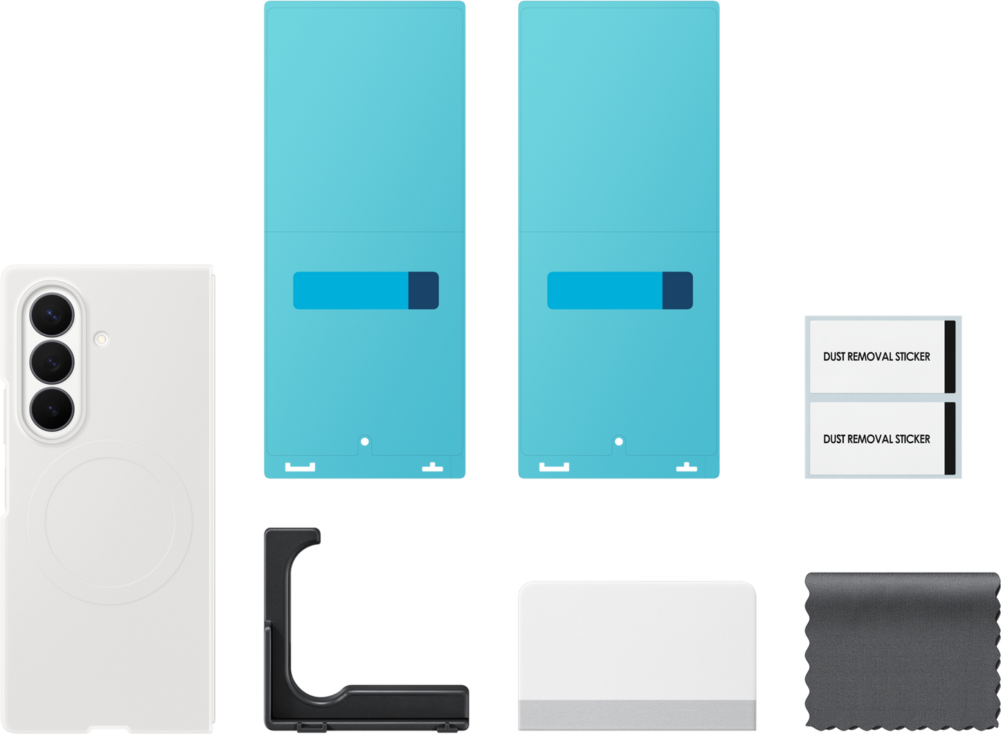 Maska za Samsung Galaxy Z Fold8 Ultra F976, Silicone Magnet Case, Bijela EF-EF976CWEGWW
