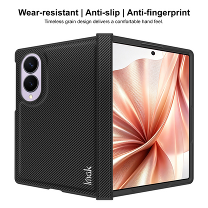 Maska za Samsung Galaxy Z Fold8 F971, Imak, Karbon, Crna