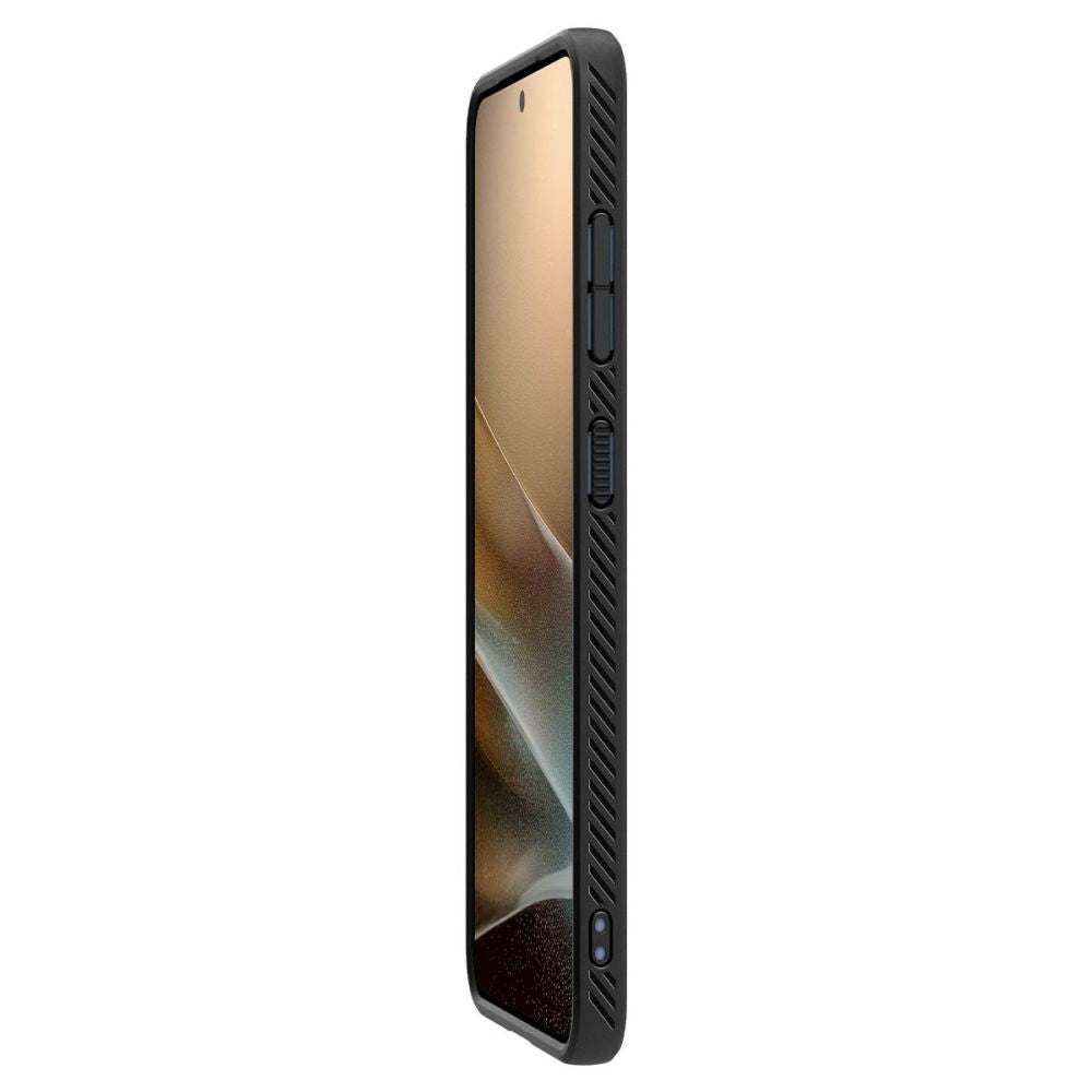 Futrola za Samsung Galaxy S25 S931, Spigen, Liquid Air, Crna ACS09000