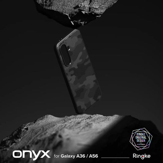 Futrola za Samsung Galaxy A56 A566 / A36 A366, Ringke, Onyx Camo, Crna