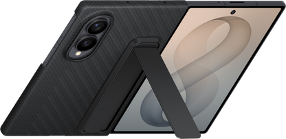 Maska za Samsung Galaxy Z Fold8 F971, Carbon Standing, Crna EF-XF971SBEGWW