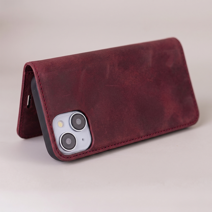 Futrola za Samsung Galaxy A18 5G A186 / A17 4G A175 / A17 5G A176 / A26 A266, OEM, Smart Suede, bordo