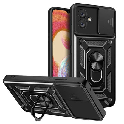 Maska za Samsung Galaxy A04e A042 / M04 M045, Techsuit, CamShield, Crna