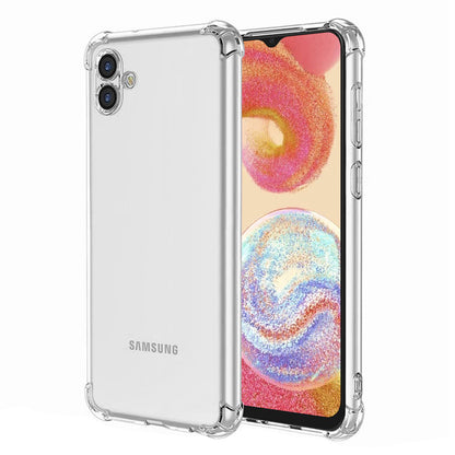 Maska za Samsung Galaxy A04e A042 / M04 M045, Techsuit, Otporna na udarce, Prozirna