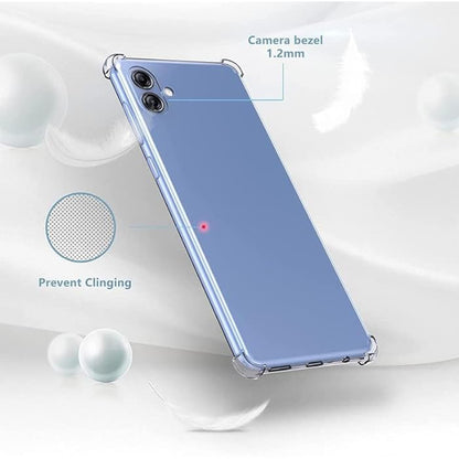 Maska za Samsung Galaxy A04e A042 / M04 M045, Techsuit, Otporna na udarce, Prozirna