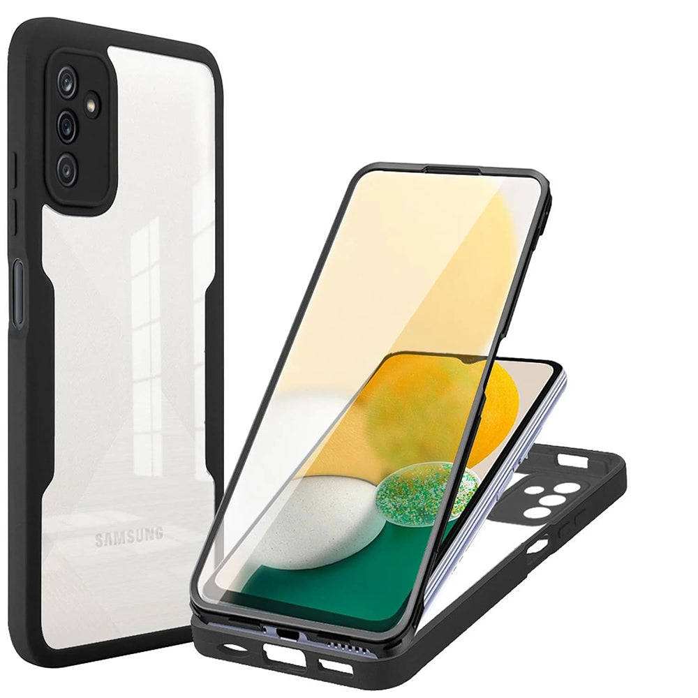 Maska za Samsung Galaxy A04s A047 / A13 5G A136, Techsuit, ColorVerse 360, Crna