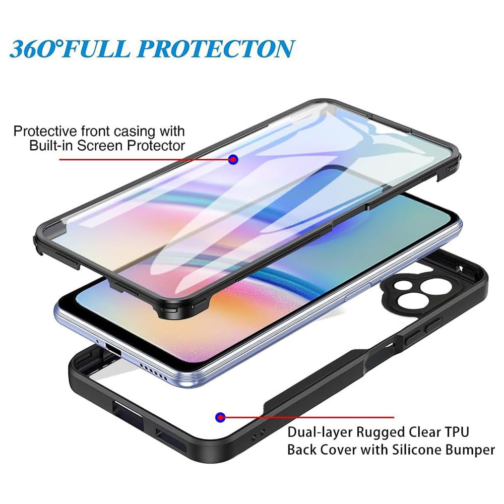 Maska za Samsung Galaxy A05 A055, Techsuit, ColorVerse 360, Roza