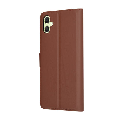 Futrola za Samsung Galaxy A05 A055, Techsuit, Kožna Folio, Smeđa