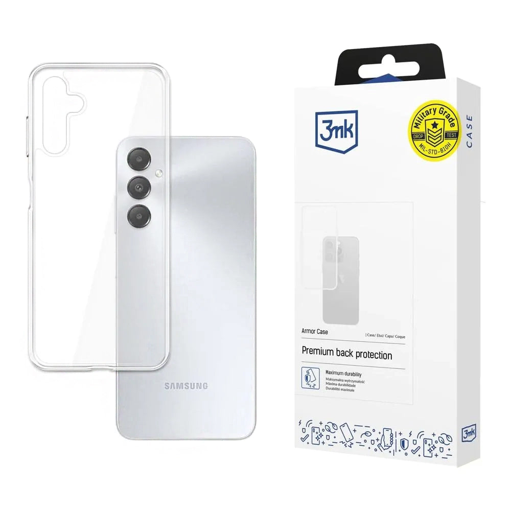 Maska za Samsung Galaxy A05s A057, 3MK, Armor, Prozirna