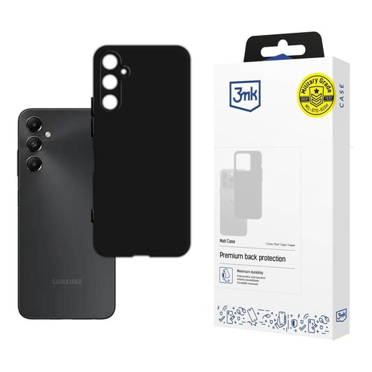 Maska za Samsung Galaxy A05s A057, 3MK, Crna Mat