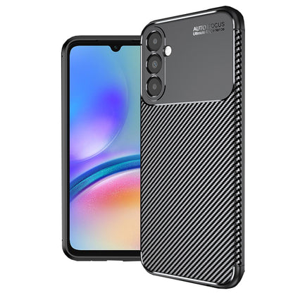 Maska za Samsung Galaxy A05s A057, Techsuit, CarbonFiber, Crna