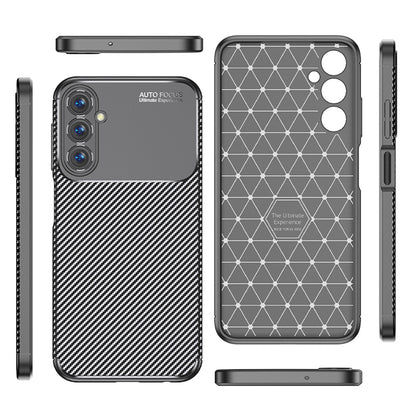 Maska za Samsung Galaxy A05s A057, Techsuit, CarbonFiber, Crna