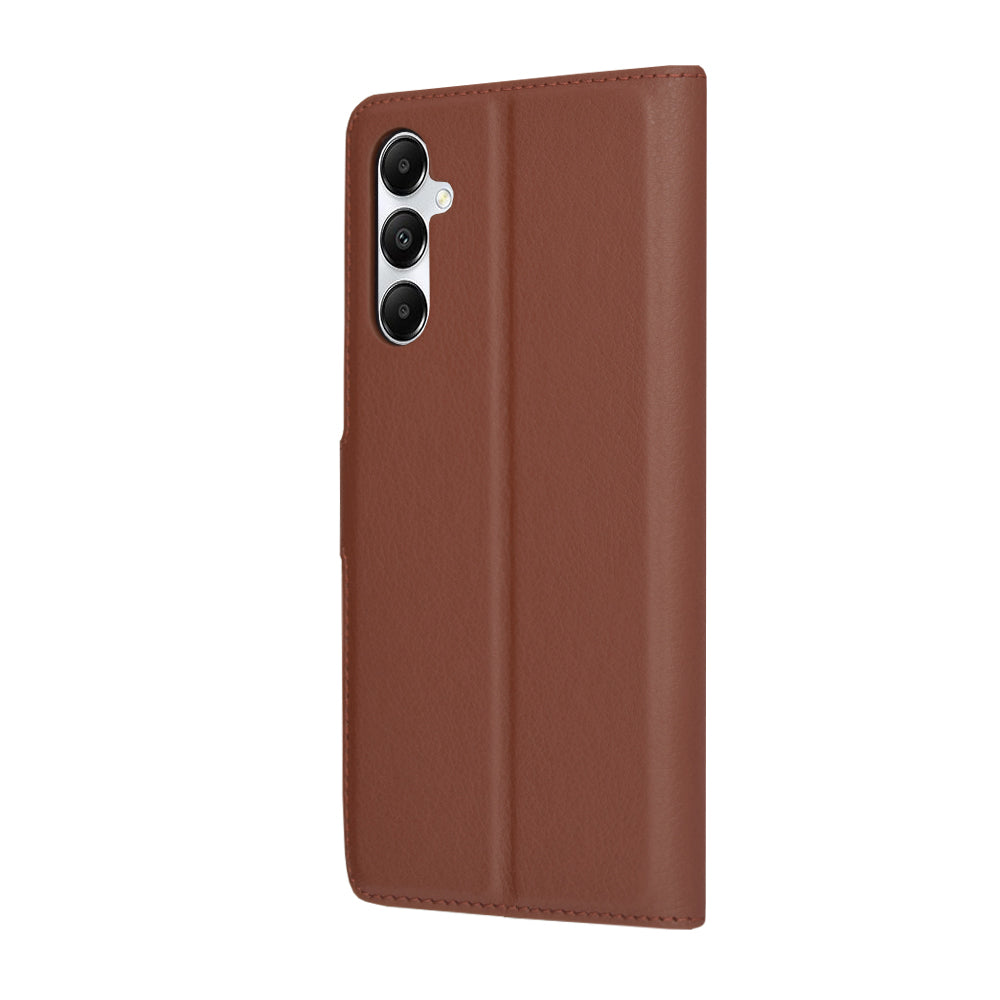 Futrola za Samsung Galaxy A05s A057, Techsuit, Kožna Folio, Smeđa