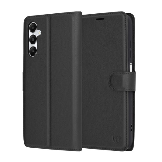 Futrola za Samsung Galaxy A05s A057, Techsuit, Kožna Folio, Crna