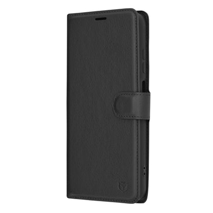 Futrola za Samsung Galaxy A05s A057, Techsuit, Kožna Folio, Crna