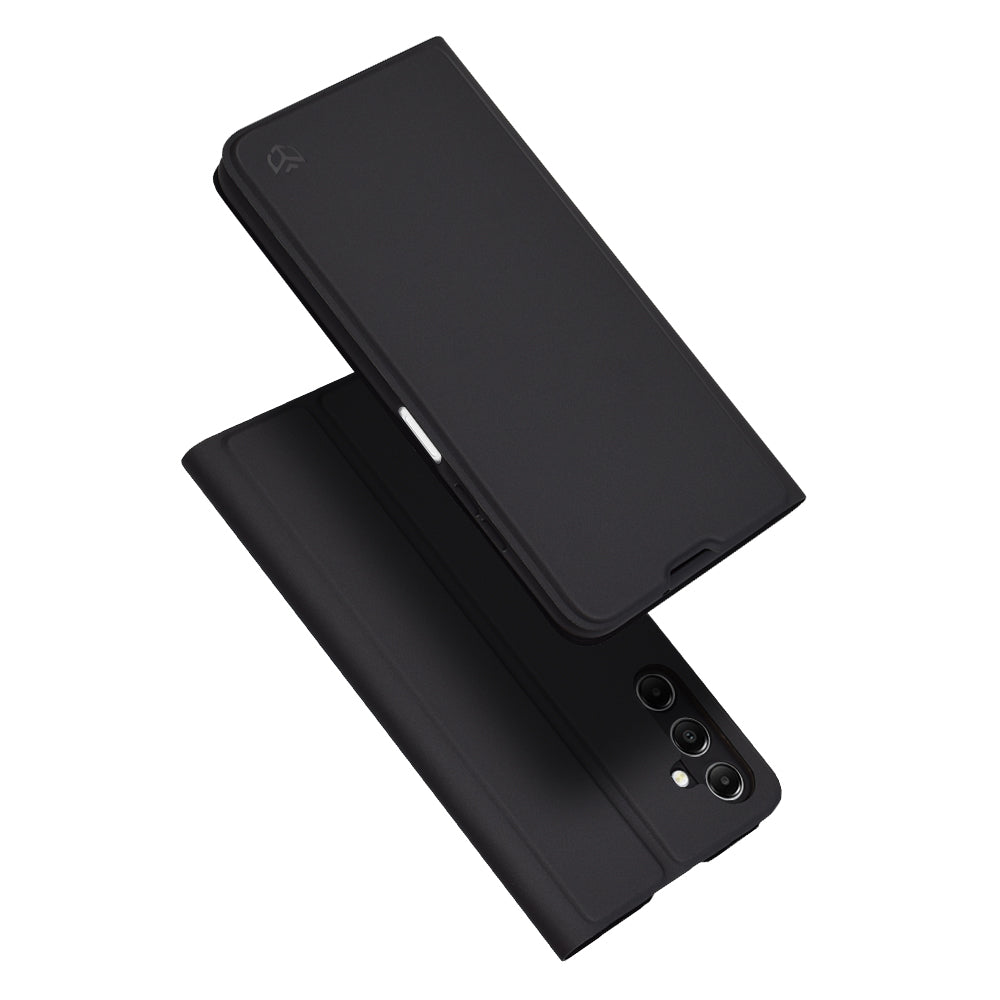 Futrola za Samsung Galaxy A05s A057, Techsuit, Magskin Book, Crna