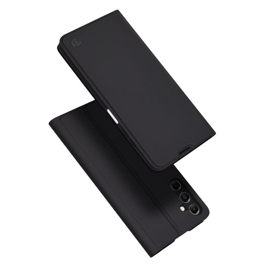 Futrola za Samsung Galaxy A05s A057, Techsuit, Magskin Book, Crna