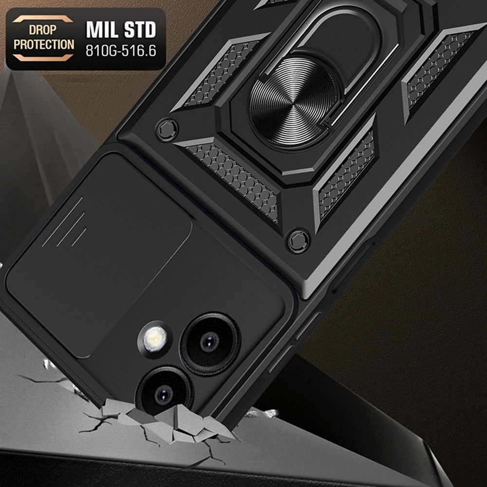 Maska za Samsung Galaxy A06 A065, Techsuit, CamShield, Plava