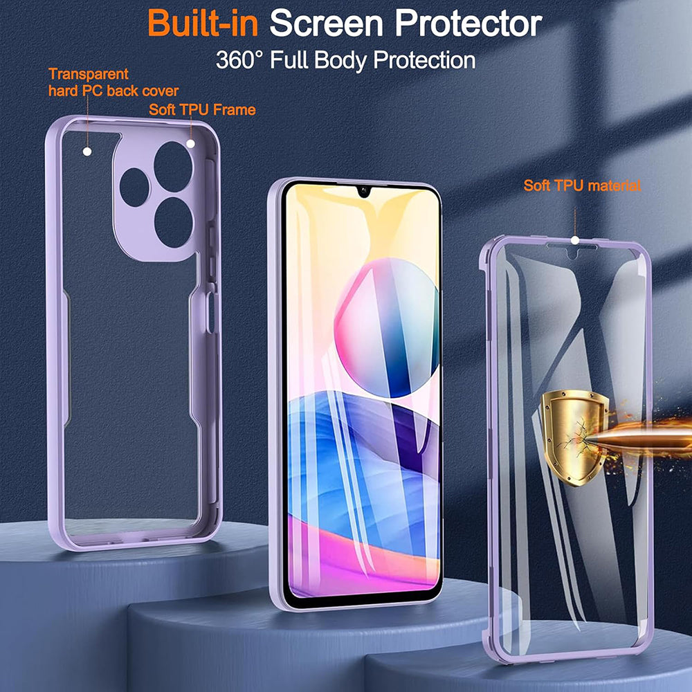 Maska za Samsung Galaxy A06 A065, Techsuit, ColorVerse 360, Plava