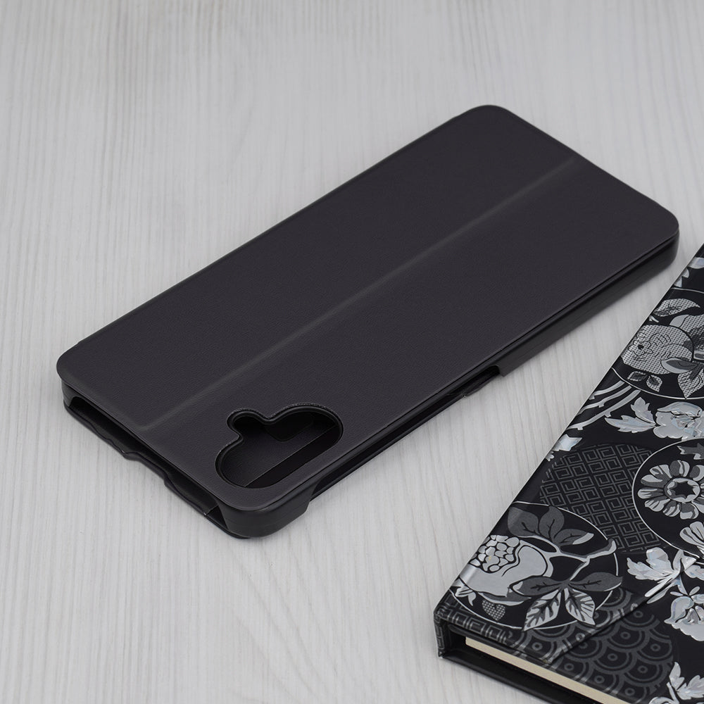 Maska za Samsung Galaxy A06 A065, Techsuit, eFold, Crna