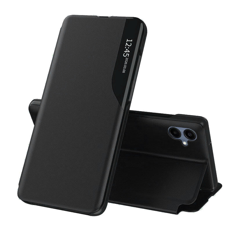 Maska za Samsung Galaxy A06 A065, Techsuit, eFold, Crna