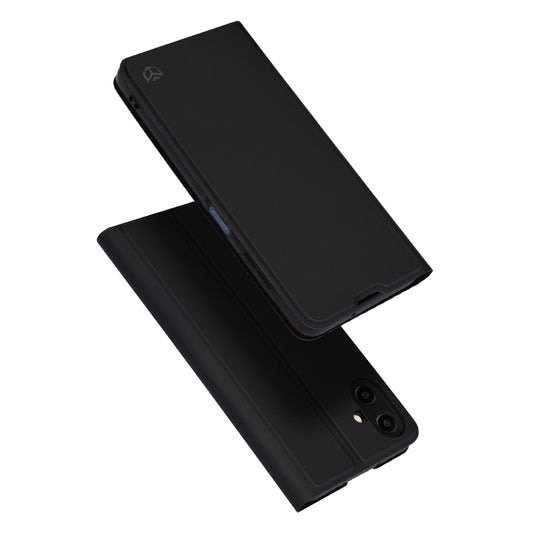 Maska za Samsung Galaxy A06 A065, Techsuit, Magskin Book, Crna