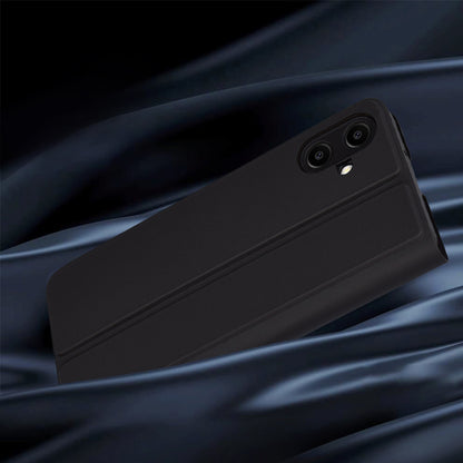 Maska za Samsung Galaxy A06 A065, Techsuit, Magskin Book, Crna