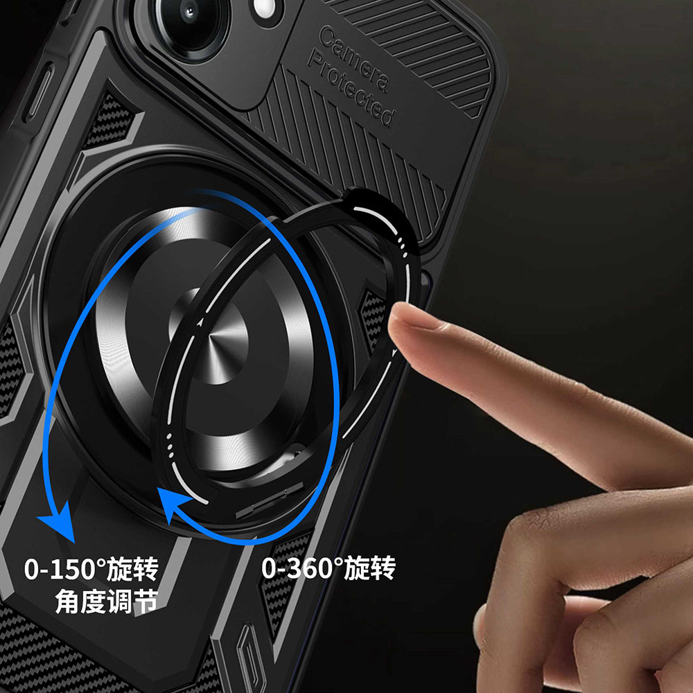 Maska za Samsung Galaxy A06 A065, Techsuit, RuggedCam, Plava