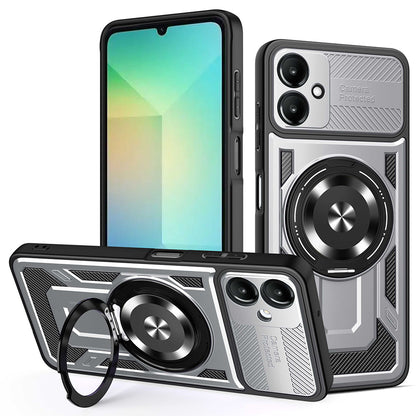Maska za Samsung Galaxy A06 A065, Techsuit, RuggedCam, Siva