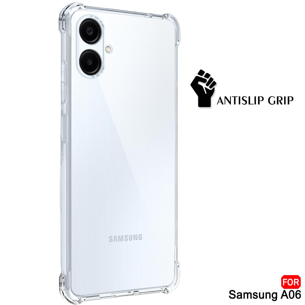 Maska za Samsung Galaxy A06 A065, Techsuit, Otporna na udarce, Prozirna