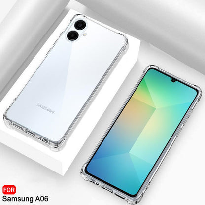 Maska za Samsung Galaxy A06 A065, Techsuit, Otporna na udarce, Prozirna