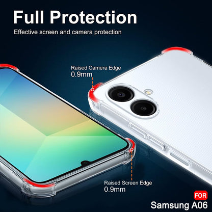 Maska za Samsung Galaxy A06 A065, Techsuit, Otporna na udarce, Prozirna