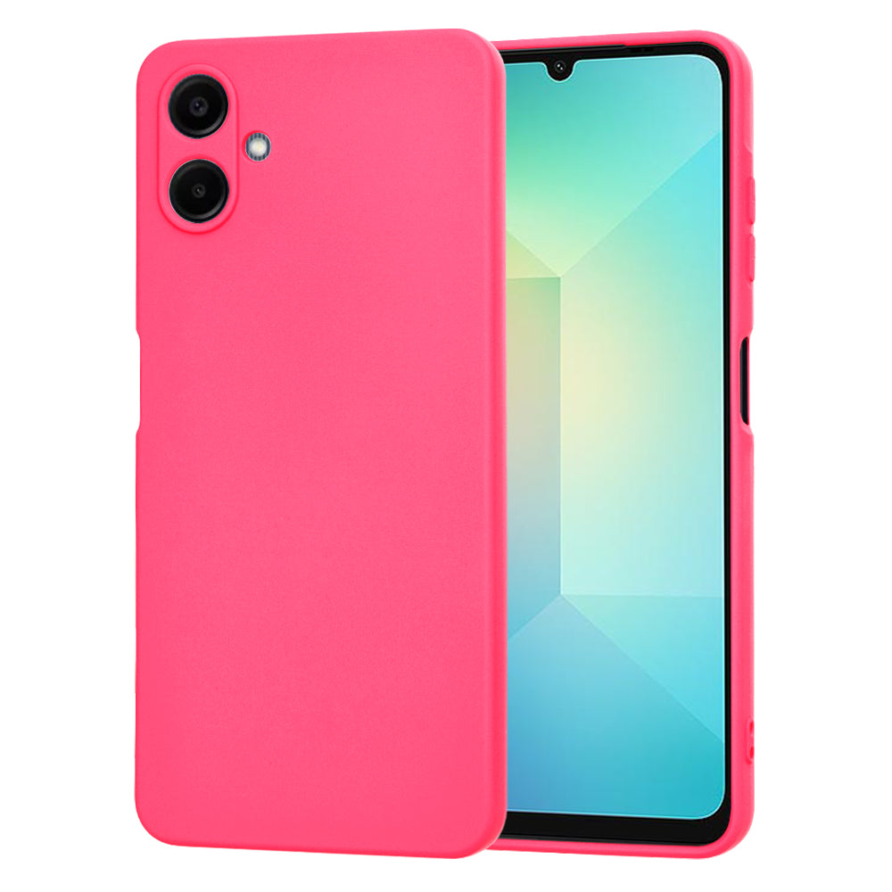 Maska za Samsung Galaxy A06 A065, Techsuit, SoftFlex, Tamno Roza
