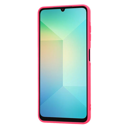 Maska za Samsung Galaxy A06 A065, Techsuit, SoftFlex, Tamno Roza